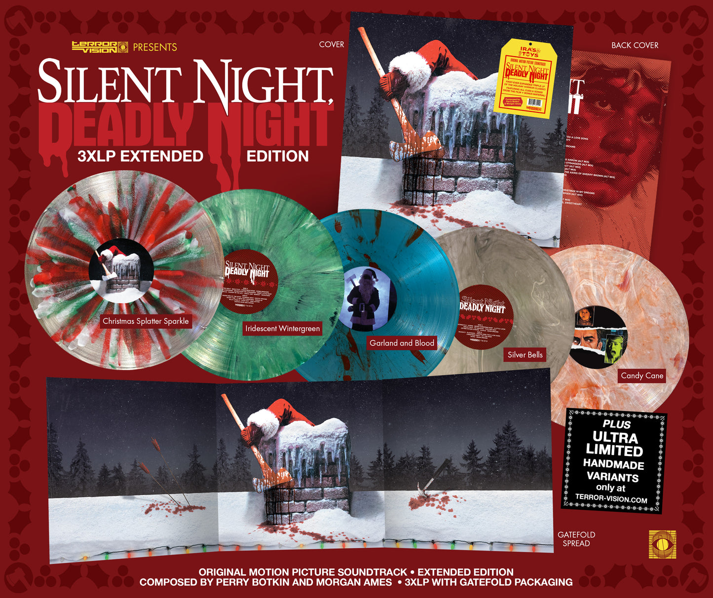 Silent Night, Deadly Night (1984) OST 3XLP (Terror Vision)
