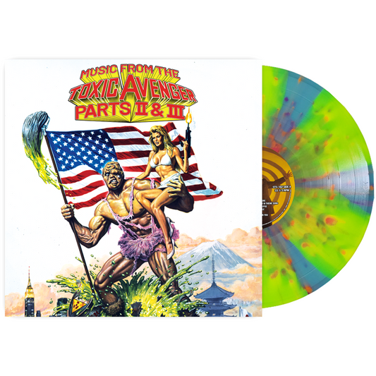 The Toxic Avenger Double Bill: Toxic Avenger II & III OST Graveface Exclusive Toxic Shock vinyl
