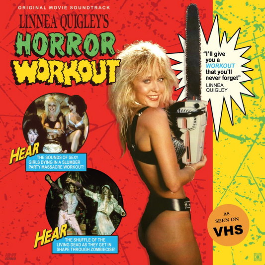 Linnea Quigley's Horror Workout OST LP - Graveface Distribution EXCLUSIVE Colored Vinyl!