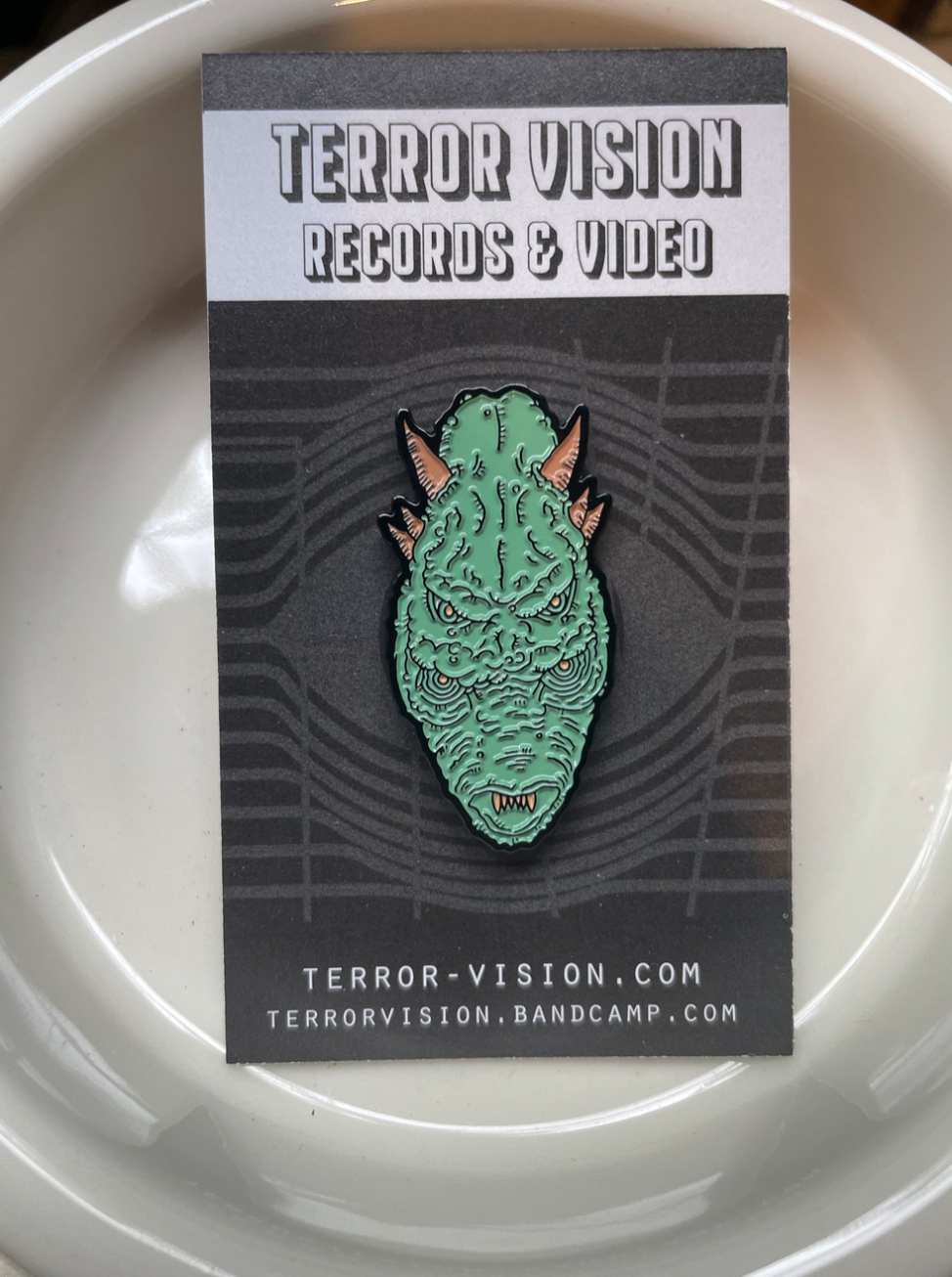 Demon Lord from The Gate enamel pin