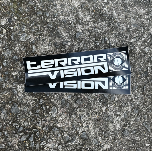 Terror Vision bumper sticker bundle of 3