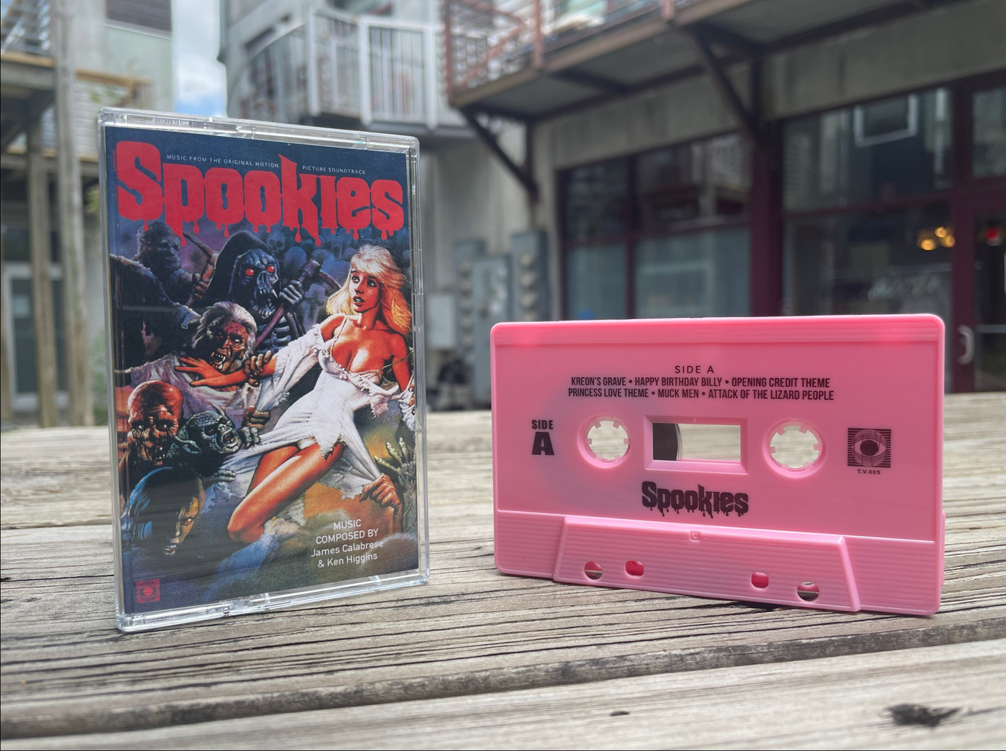 TV005: Spookies OST cassette