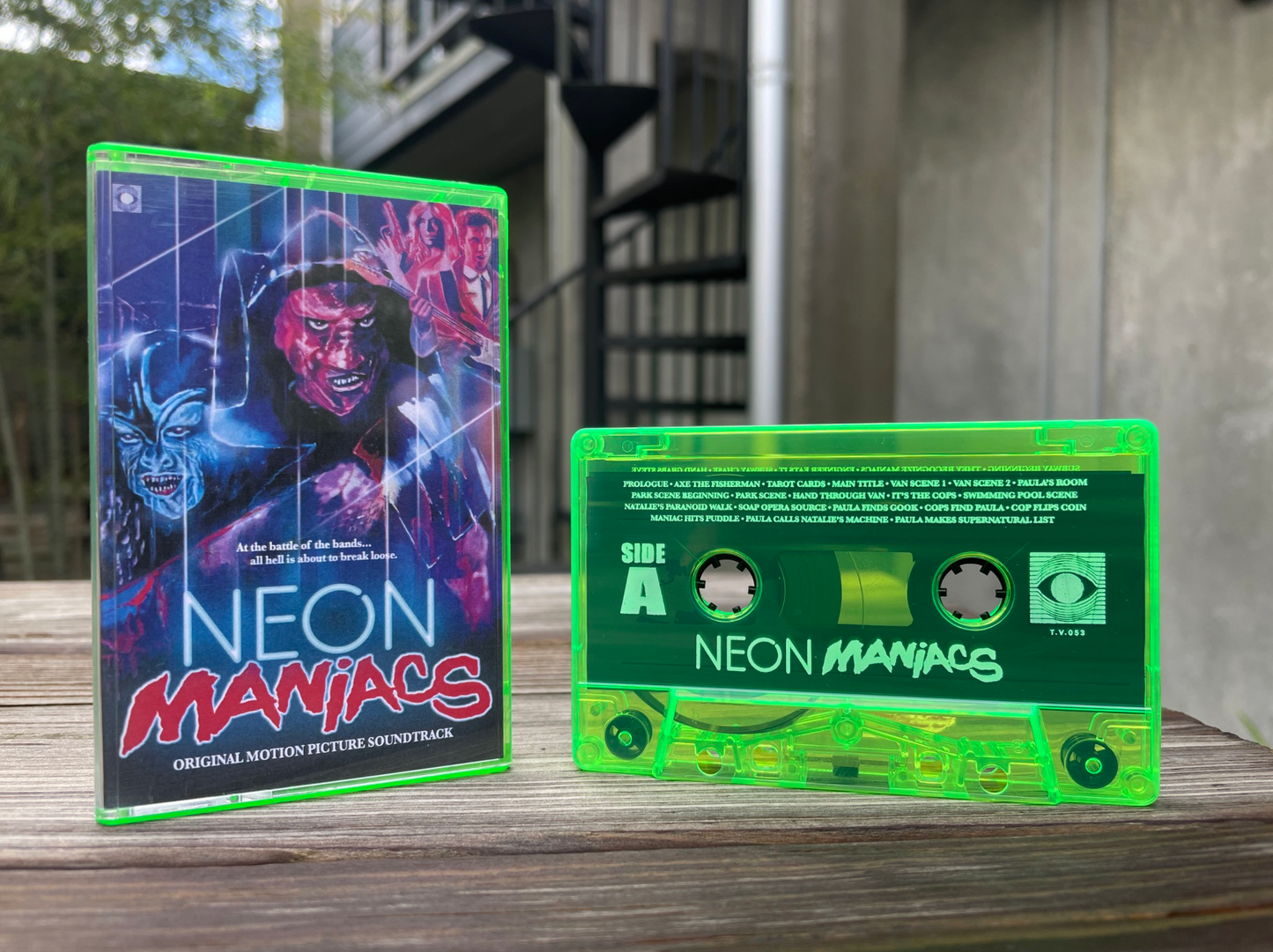 TV053: Neon Maniacs OST cassette