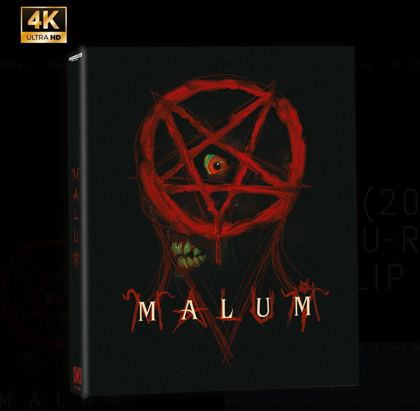 Malum (2023) UHD Blu-ray w/slip