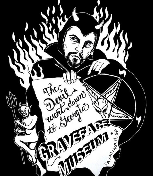 The Devil Went Down to Georgia Graveface Museum shirt