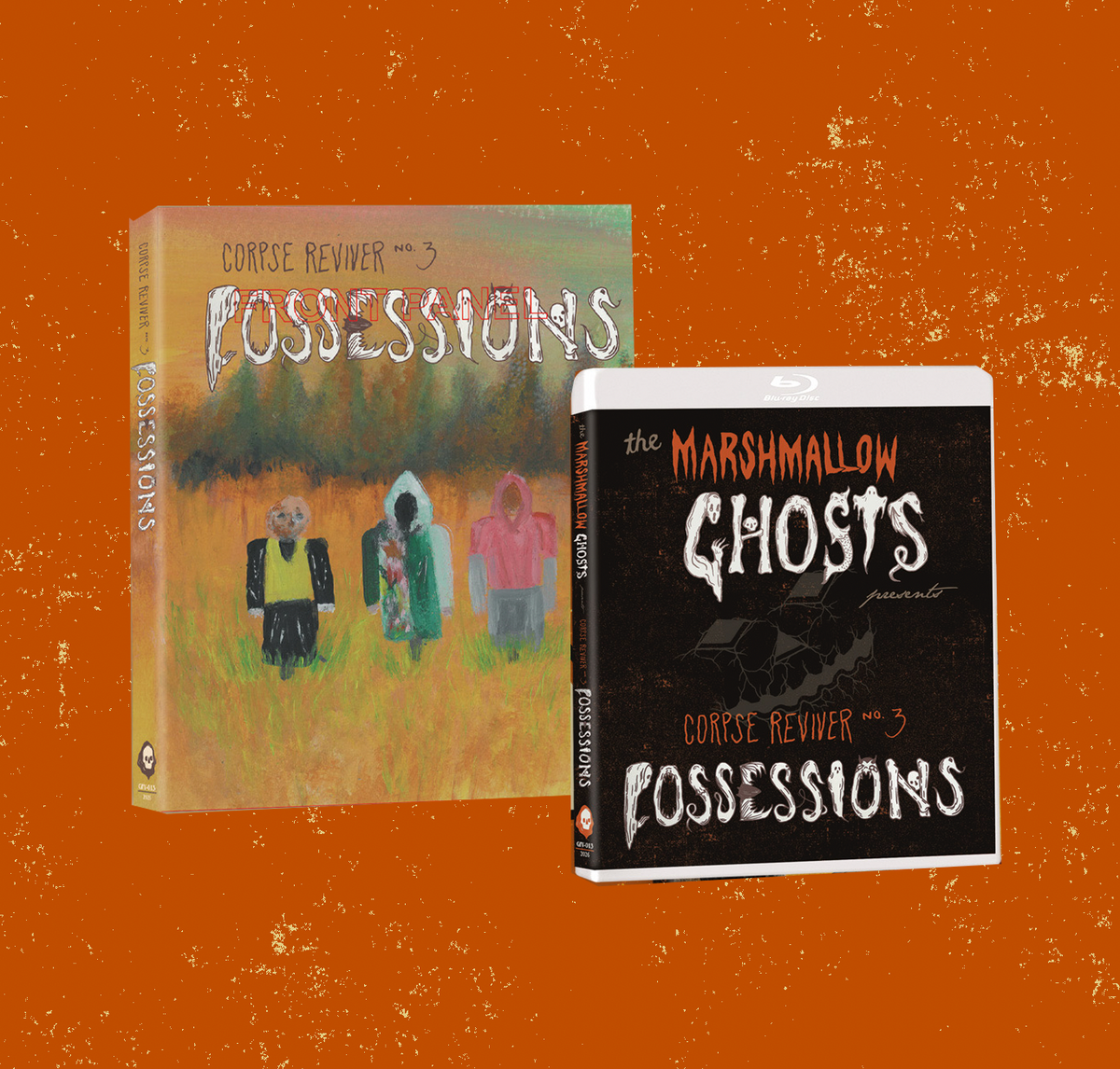The Marshmallow Ghosts Presents Corpse Reviver No 3: Possessions Blu-ray/LP/Bundle/VHS