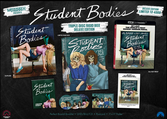 STUDENT BODIES - LIMITED EDITION - 4K/BLU-RAY/CD