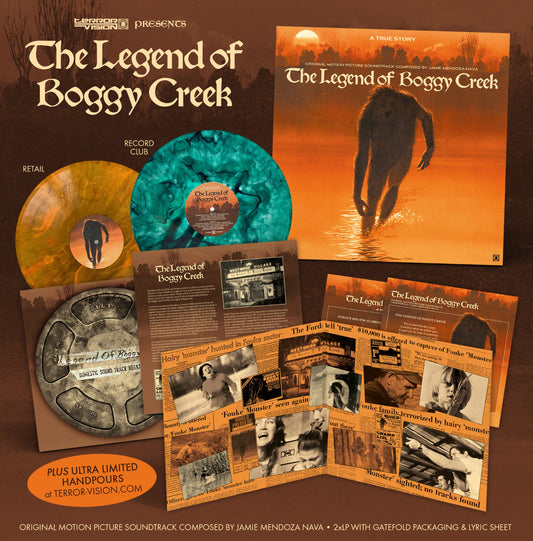The Legend of Boggy Creek (1972) OST X2LP (Terror Vision)